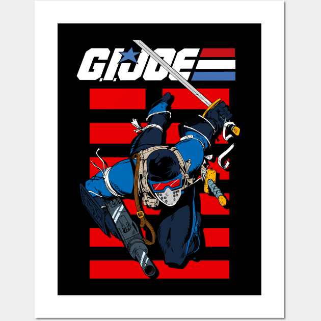 Snake Eyes Version 4 Wall Art by MikeBock